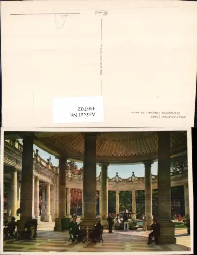446702,Toscana Pistoia Montecatini Terme Stabilimento Tamerici La vasca Brunnen Säulen