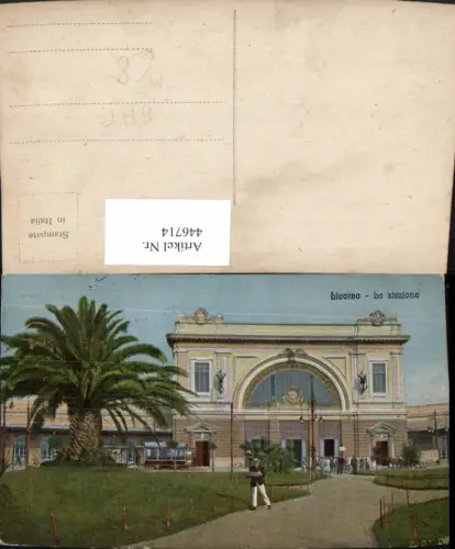 446714,Toscana Livorno La Stazione Bahnhof