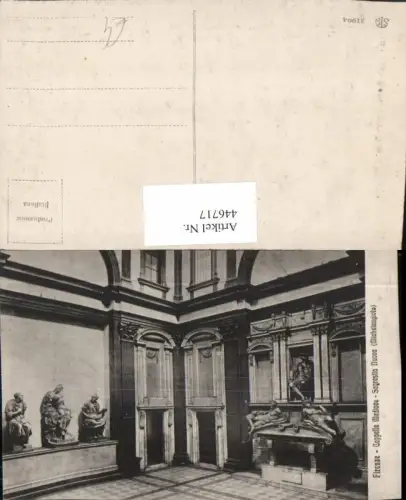 446717,Toscana Firenze Florenz Cappelle Medicee Sagrestia Nuova Sakristei