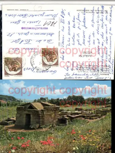 472745,Toscana Livorno Baratti Tomba del Bronzetto Grabmal