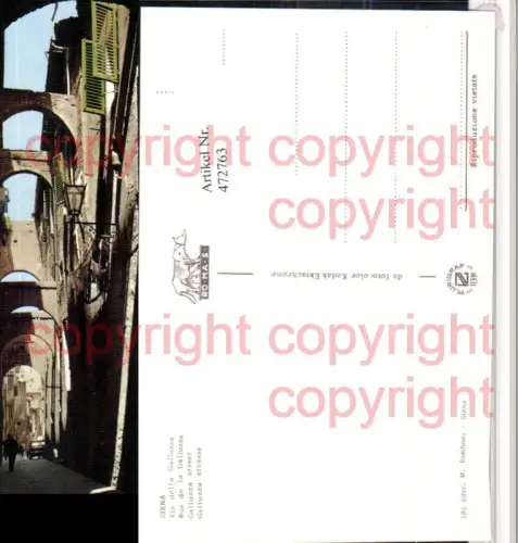 472763,Toscana Siena Via della Galluzza Gasse Motiv