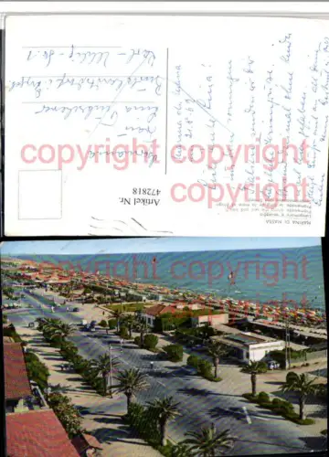 472818,Toscana Massa-Carrara Marina di Massa Lungomare e spiaggia Strand