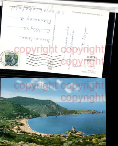 472846,Toscana Grosseto Isola del Giglio Il Campese Strand Bucht