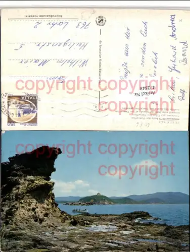472848,Toscana Grosseto Punta Ala Panorama dalle Isole di Porcellini Insel