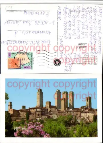 472850,Toscana Siena San Gimignano Le Torri Panorama Türme