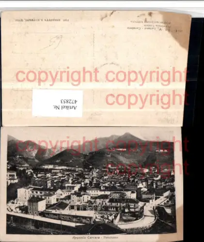 472853,Toscana Massa-Carrara Apuania Carrara Panorama Totale