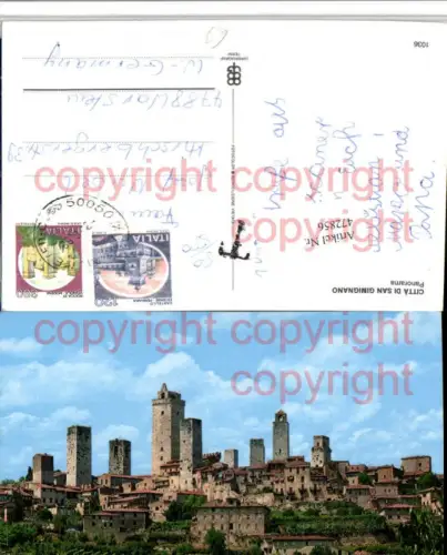 472856,Toscana Siena San Gimignano Panorama Totale Türme