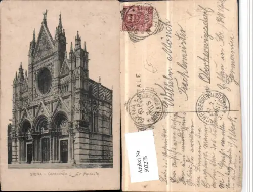 502278,Toscana Siena Cattedrale Kirche