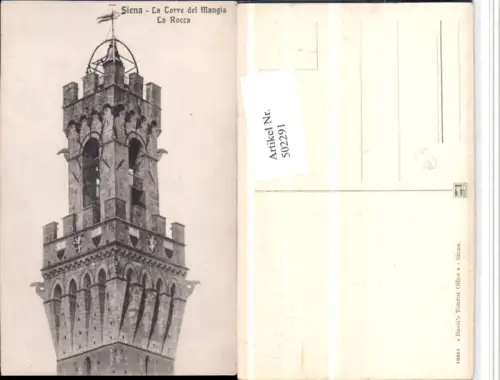 502291,Toscana Siena La Torre del Mangia La Rocca Turm Spitze