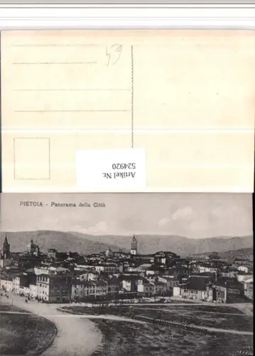 524920,Toscana Pistoia Panorama della Citta Totale