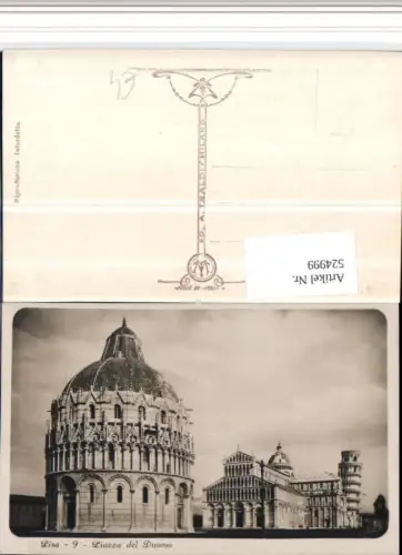 524999,Toscana Pisa Piazza del Duomo Dom Schiefer Turm