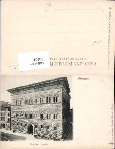 553304,Firenze Florenz Palazzo Strozzi