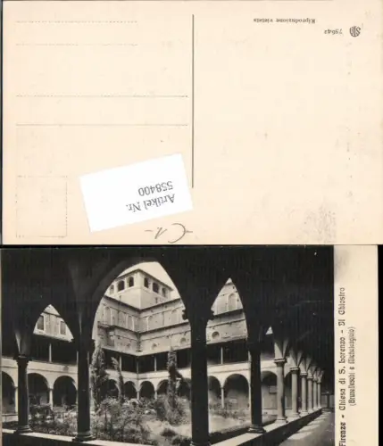 558400,Toscana Firenze Florenz Chiesa San Lorenzo