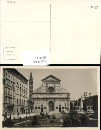 558402,Toscana Firenze Florenz Chiesa Piazza San Maria Novella