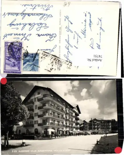 74751,Cortina Ampezzo Pocol Albergo Villa Argentina
