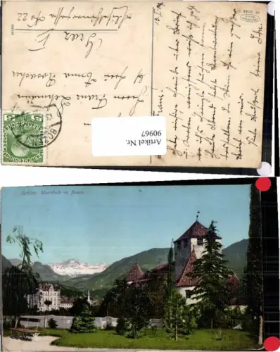 90967,Schloss Maretsch b. Bozen Parkanlage Südtirol Amonn 9144