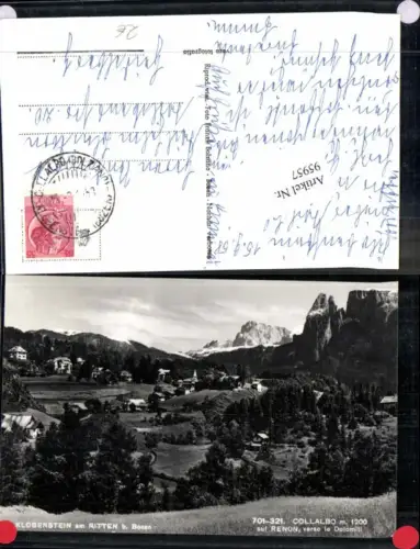 95957,Klobenstein am Ritten b. Bozen Renon