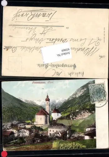95969,Gossensass in Südtirol Trentino 1900