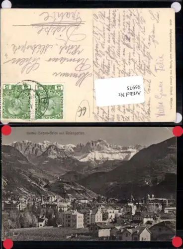 95975,Südtirol Bozen Gries m. Dolomiten