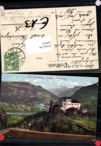 104032,Haselburg m. Bozen Bolzano Gries pub Amonn 7516