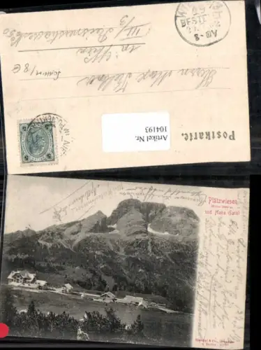 104193,Plätzwiesen Plätzwiese Hohe Geisl Prags Schluderbach