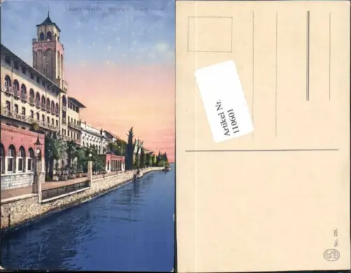 110601,Trentino Lago di garda Gardasee Gardone Grand Hotel 1915