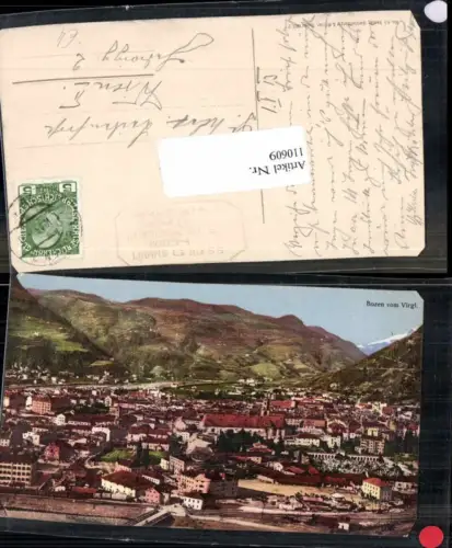 110609,Trentino Bozen von Virgl 1913 Südtirol