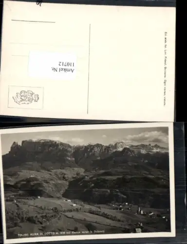 110712,Trentino Auna di Sotto Dolomiten Alta Adige Bozen