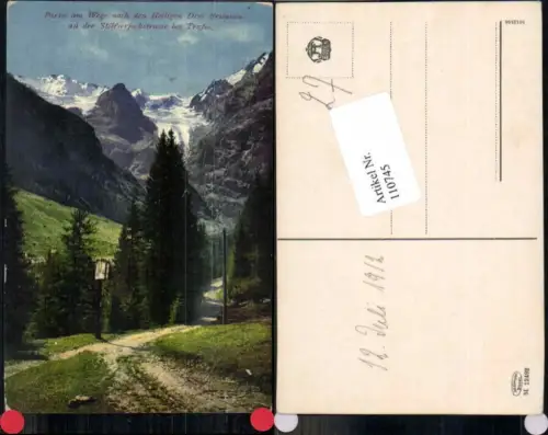 110745,Trentino Partie am Weg b. Trafoi Heiligen Drei Brunnen Stilfserjochstrasse