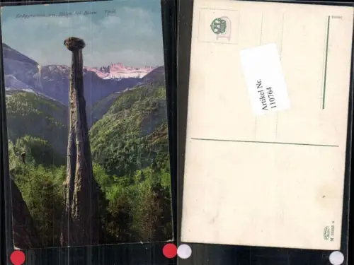 110764,Trentino Erdpyramide bei Bozen Südtirol Ritten