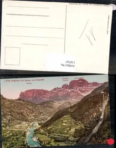 110767,Trentino Virglbahn bei Bozen Eisacktal Südtirol