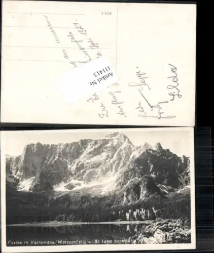 111413,Trentino Fusine in Valromana Weissenfels Weissenfelsersee