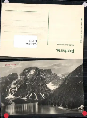 111418,Trentino Pragser Wildsee Prags