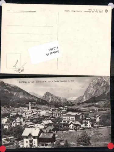 112462,Trentino Cortina d. Ampezzo Col Rosa Häuserdetails