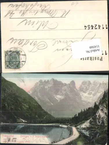 114560,Trentino Ampezzothal Dürrensee Ampezzostrasse Schluderbach Cortina Ampezzo