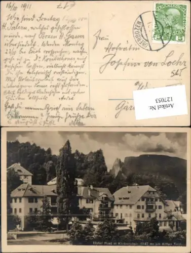 127053,Trentino Hotel Post in Klobenstein am Ritten pub Amonn Nr 11430