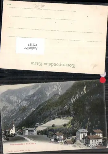 127117,Trentino Franzensfeste a.d. Brennerbahn pub Amonn 56u