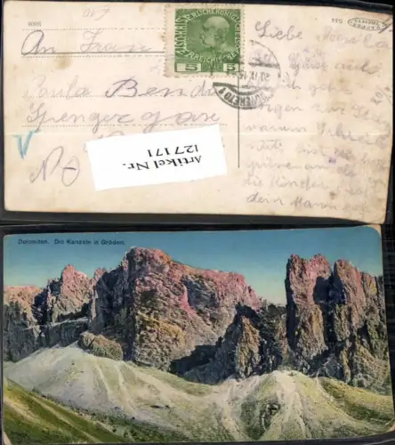 127171,Trentino Dolomiten in Südtirol in Gröden Die Kanzeln St Ulrich
