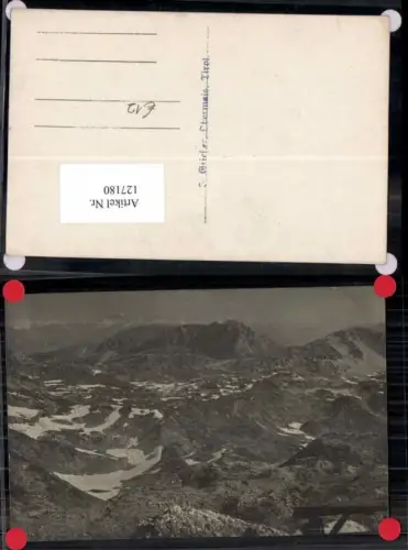 127180,Trentino Fotokarte Obermais bei Meran Merano