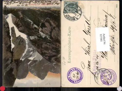 127381,Trentino Grasleitenhütte Molignon Sexten Toblach Dolomiten