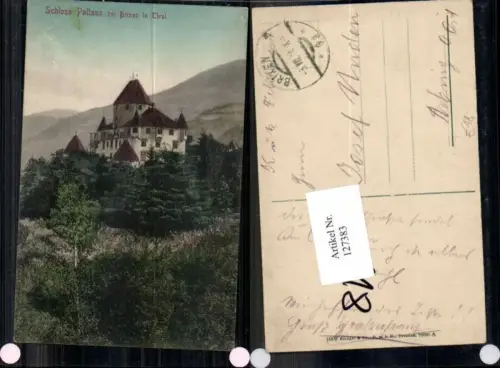 127383,Trentino Schloss Pallaus bei Brixen in Südtirol Feldpost