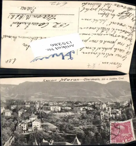 135286,Trentino Meran Obermais 1910