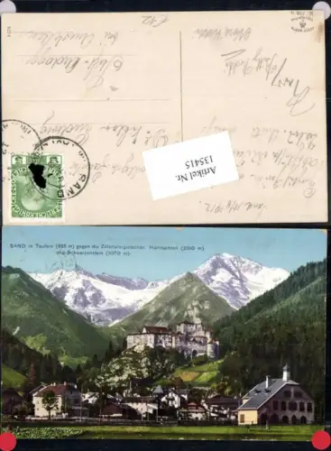 135415,Trentino Sand in Taufers Häuseransicht