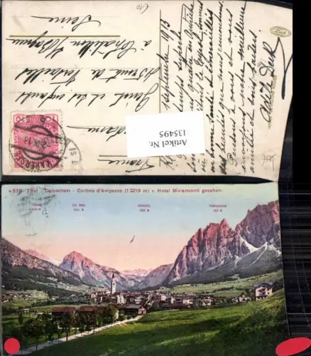 135495,Trentino Dolomiten Cortina Ampezzo Hotel Miramonti