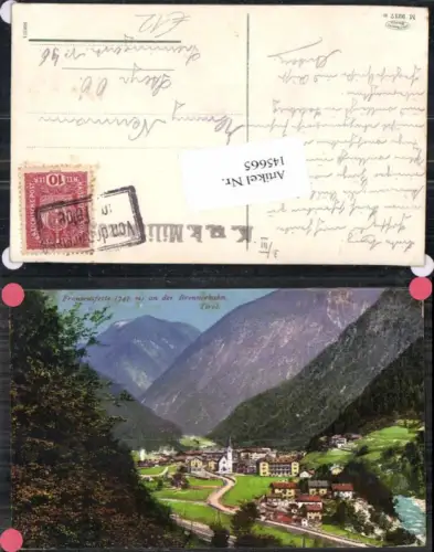 145665,Trentino Franzensfeste in Südtirol Brennerbahn Brenner