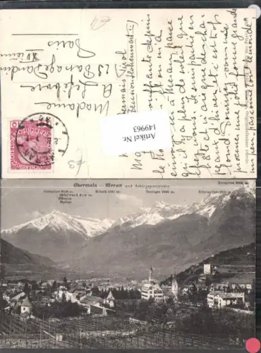 149963,Trentino Obermais Meran Merano