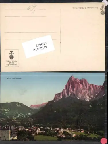 149967,Trentino Seis am Schlern Dolomiten pub Gerstenberger 681