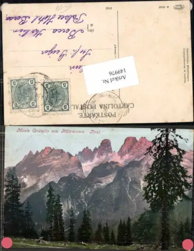 149976,Trentino Monte Cristallo Plätzwiesen Prags