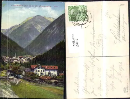 154212,Trentino Frannzensfeste a. d. Brennerbahn
