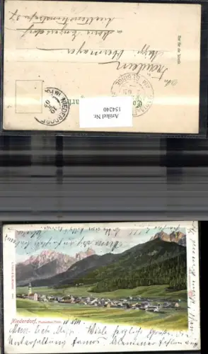 154240,Trentino Niederdorf Pustertal a. d. Rienz 1902